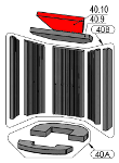Oranier Polar 4 deflettore di tiraggio in alto C