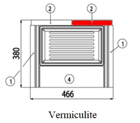 Haas-Sohn Vestre 368.19 pietra posteriore a destra