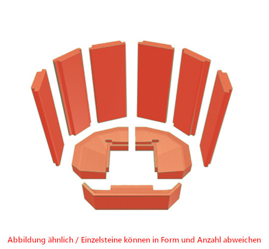 Schmid Ronda 67/51 rivestimento focolare A