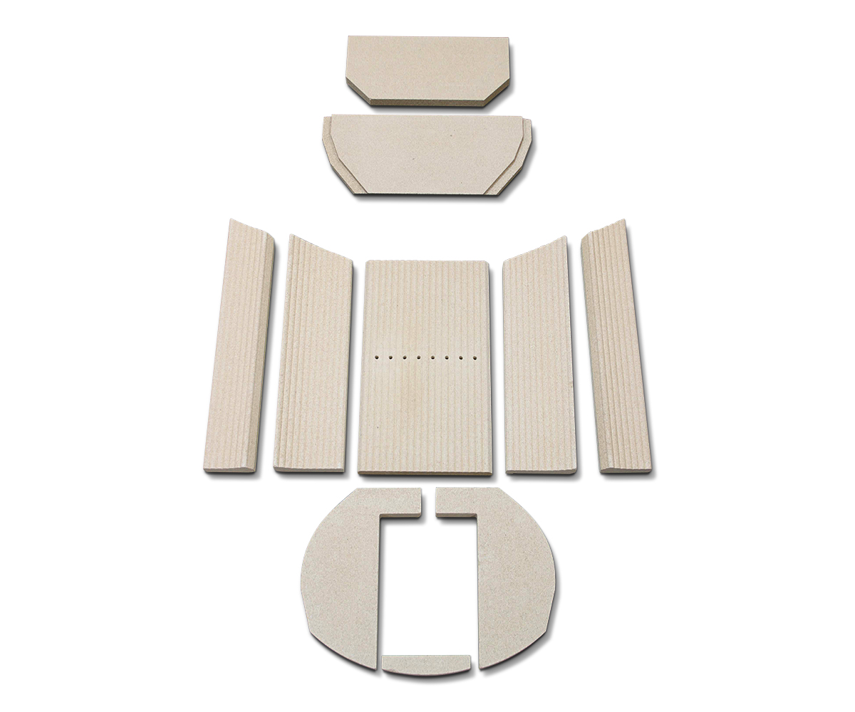 Oranier Polar 8 rivestimento focolare E