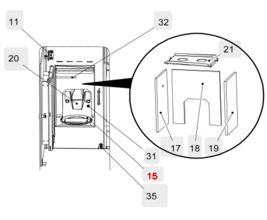 Haas-Sohn Pallazza 532.08 braciere