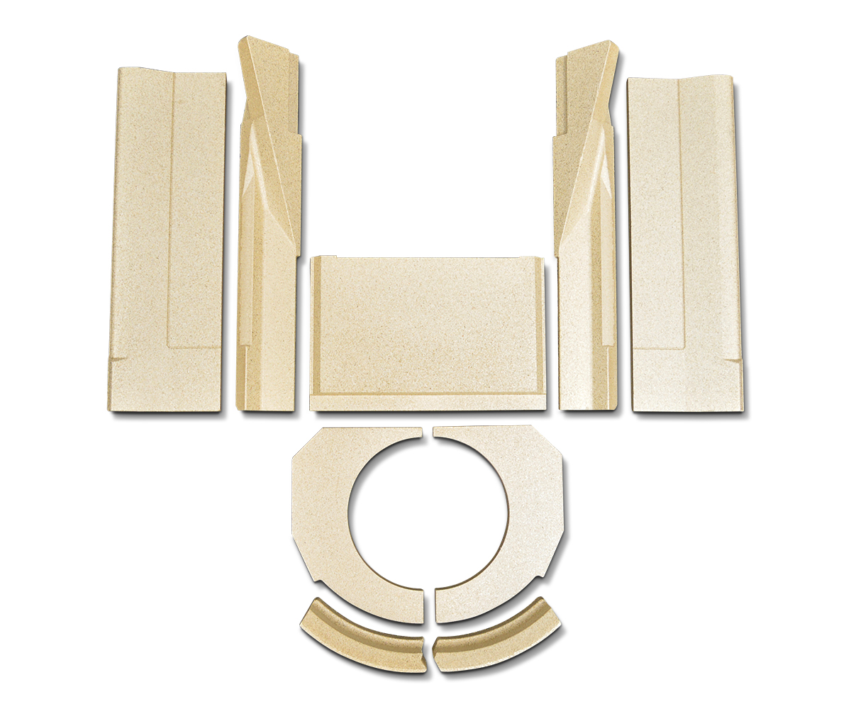 HWAM 3640 rivestimento focolare