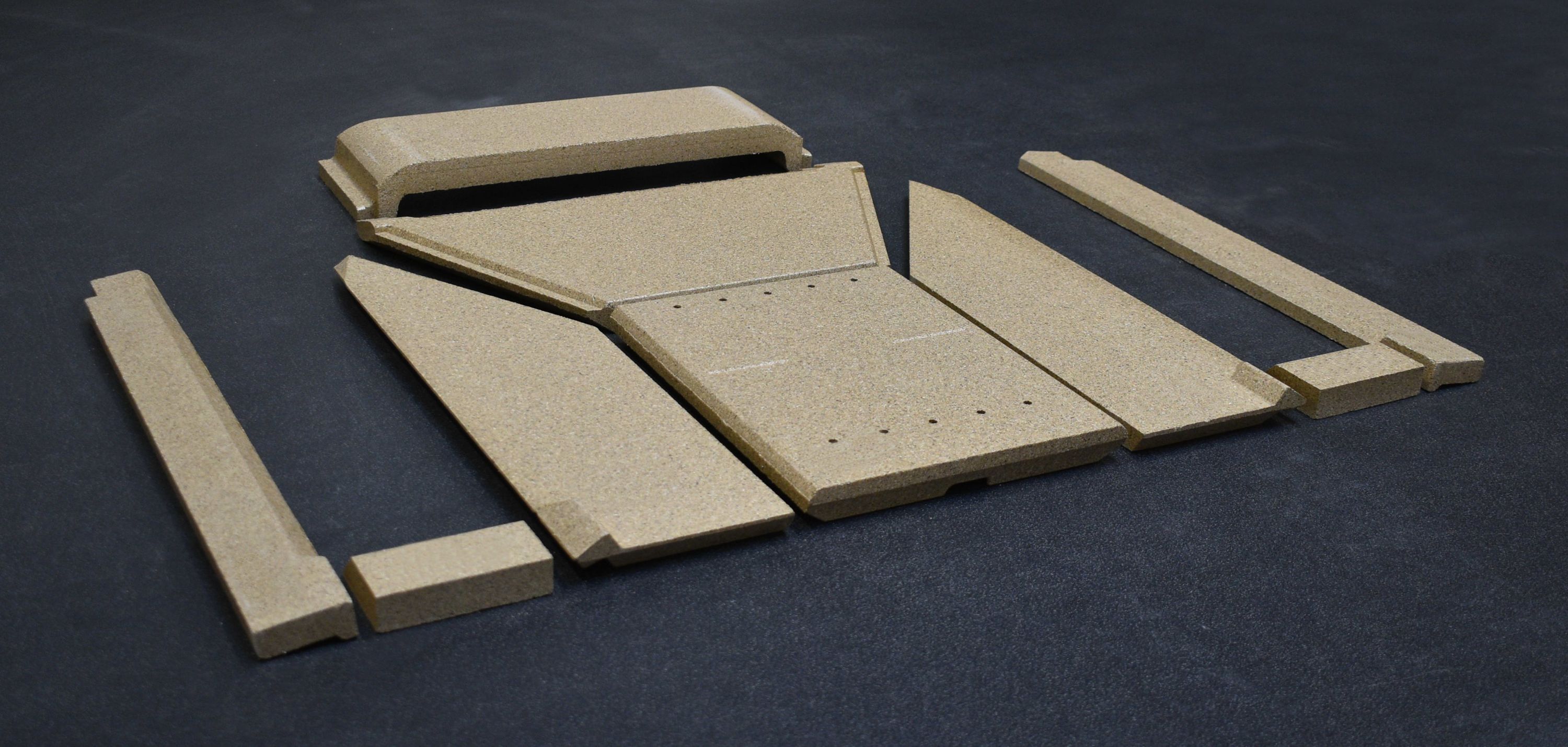 Heta Oura rivestimento focolare A