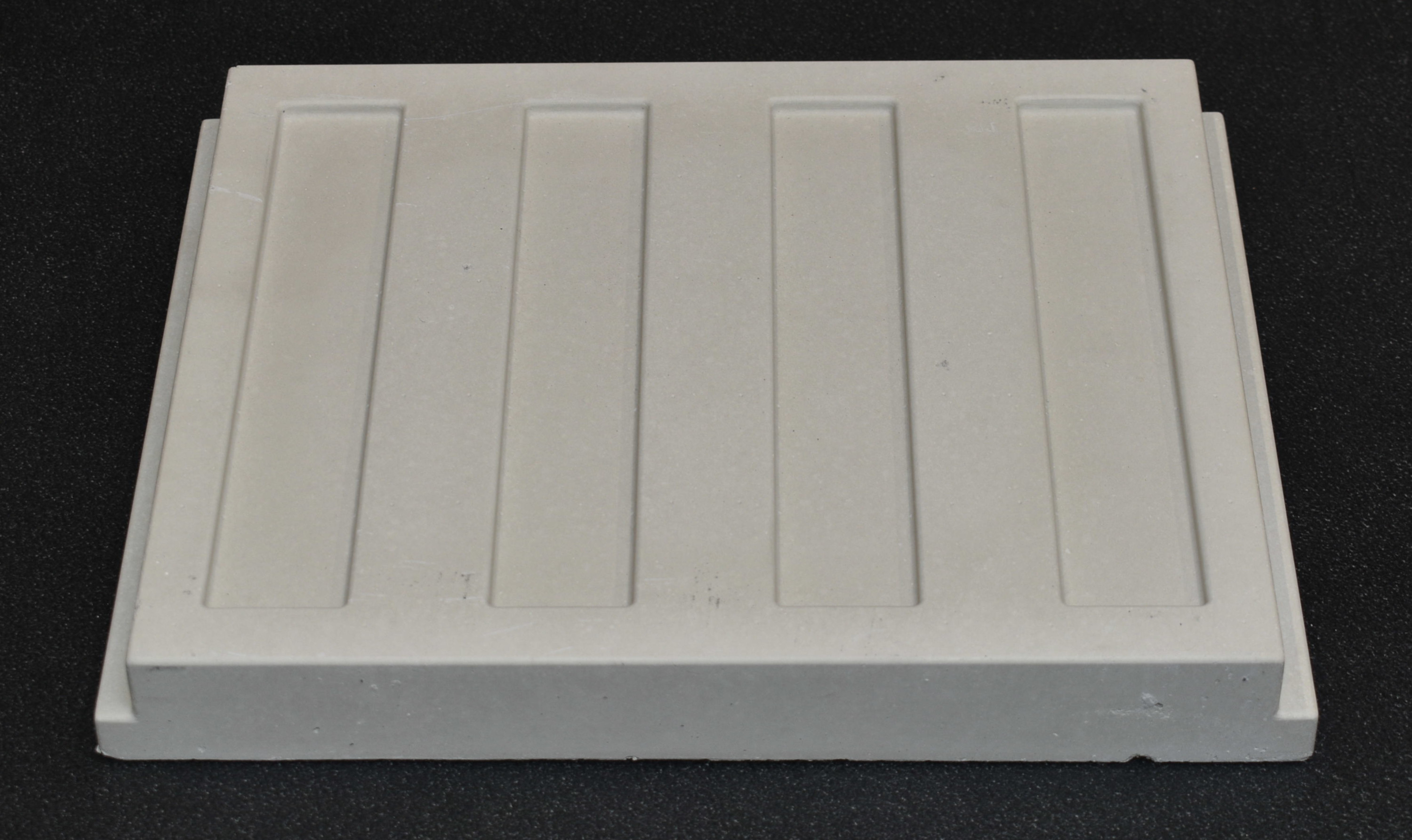 Spartherm Arte 3RL-80h pietra posteriore centrale in alto set A