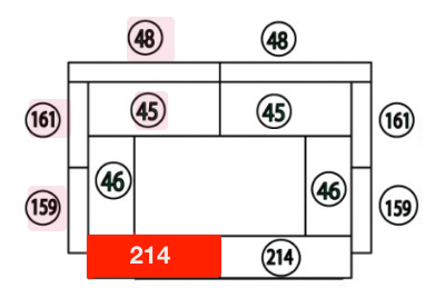 Haas-Sohn Grado 252.17 pietra per fondo a sinistra anteriore