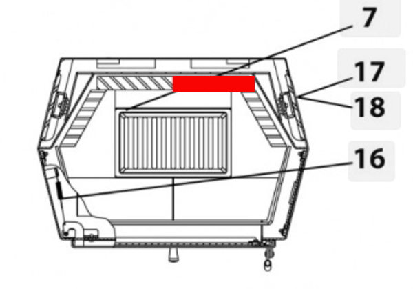 Haas-Sohn Oristano 266.17 pietra posteriore a destra