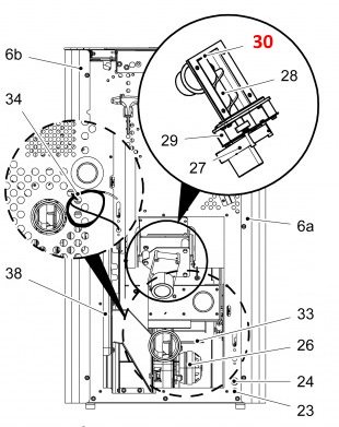 Haas+Sohn Pallazza II 519.08 stock escargot en haut