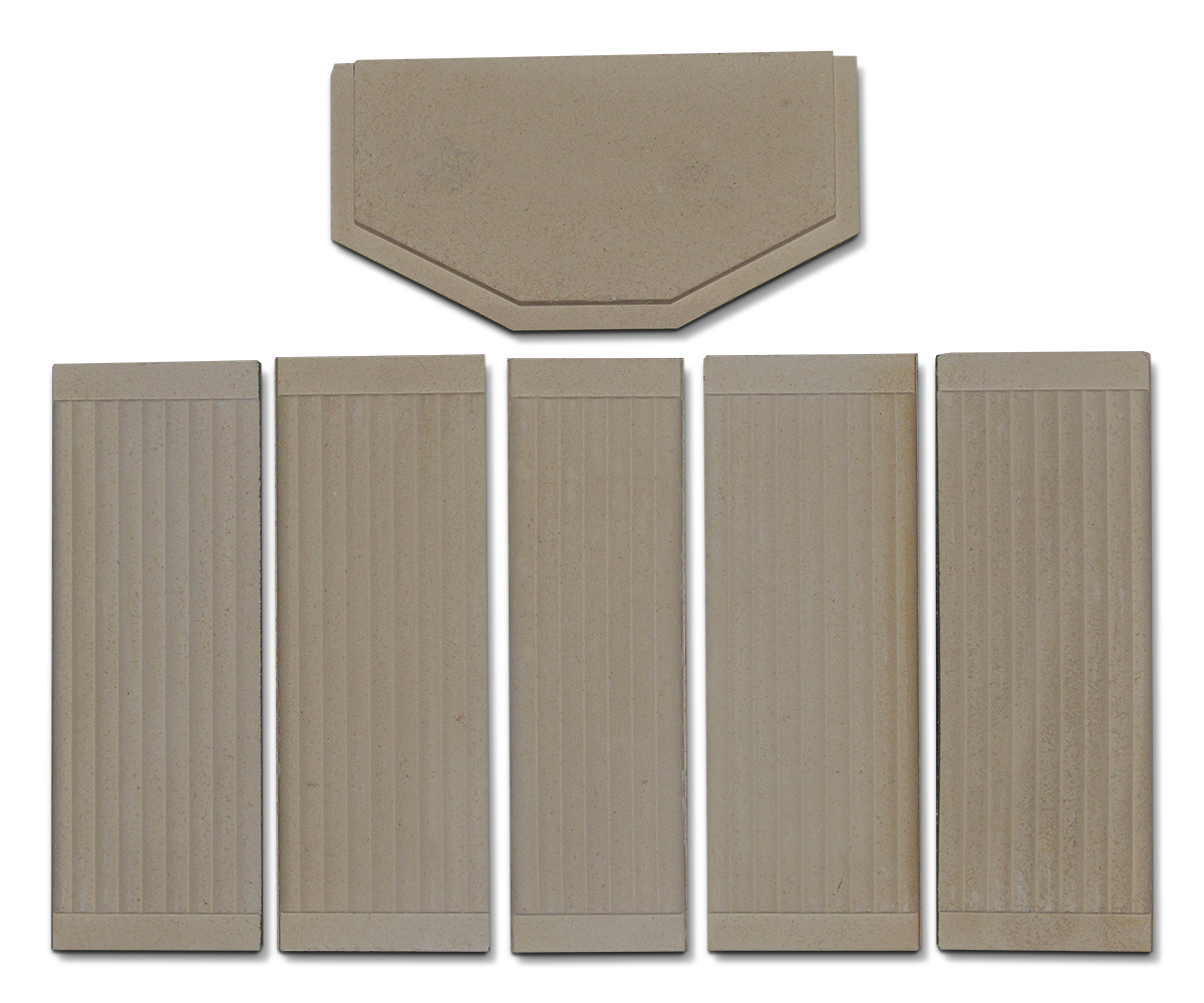 Novaline Diva rivestimento focolare B