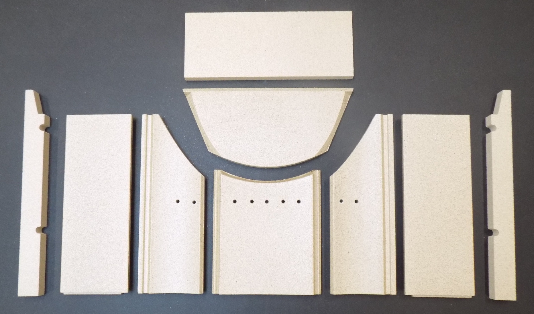 Jydepejsen Cubic rivestimento focolare
