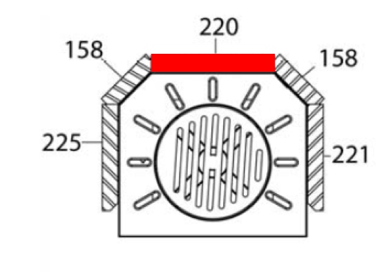 Haas-Sohn Nyland 248.17 pietra posteriore