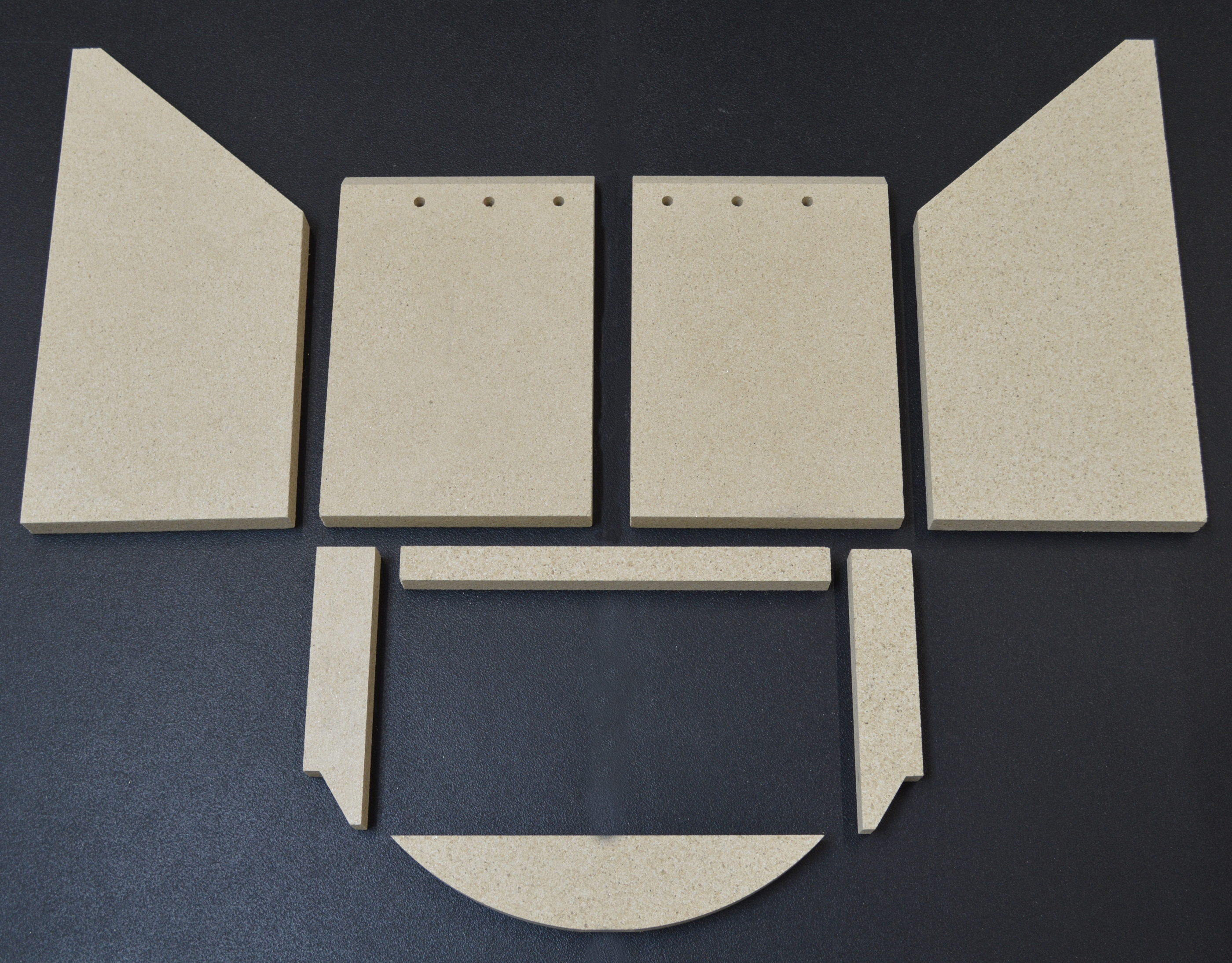 Techfire Tondo rivestimento focolare B