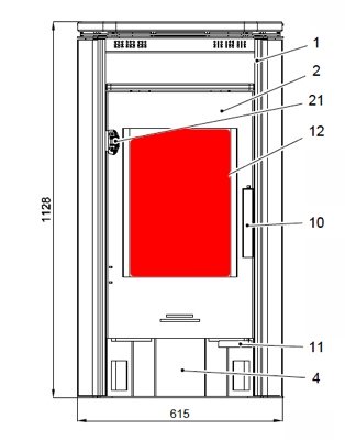 Haas-Sohn Eifel II 230.17 vetro