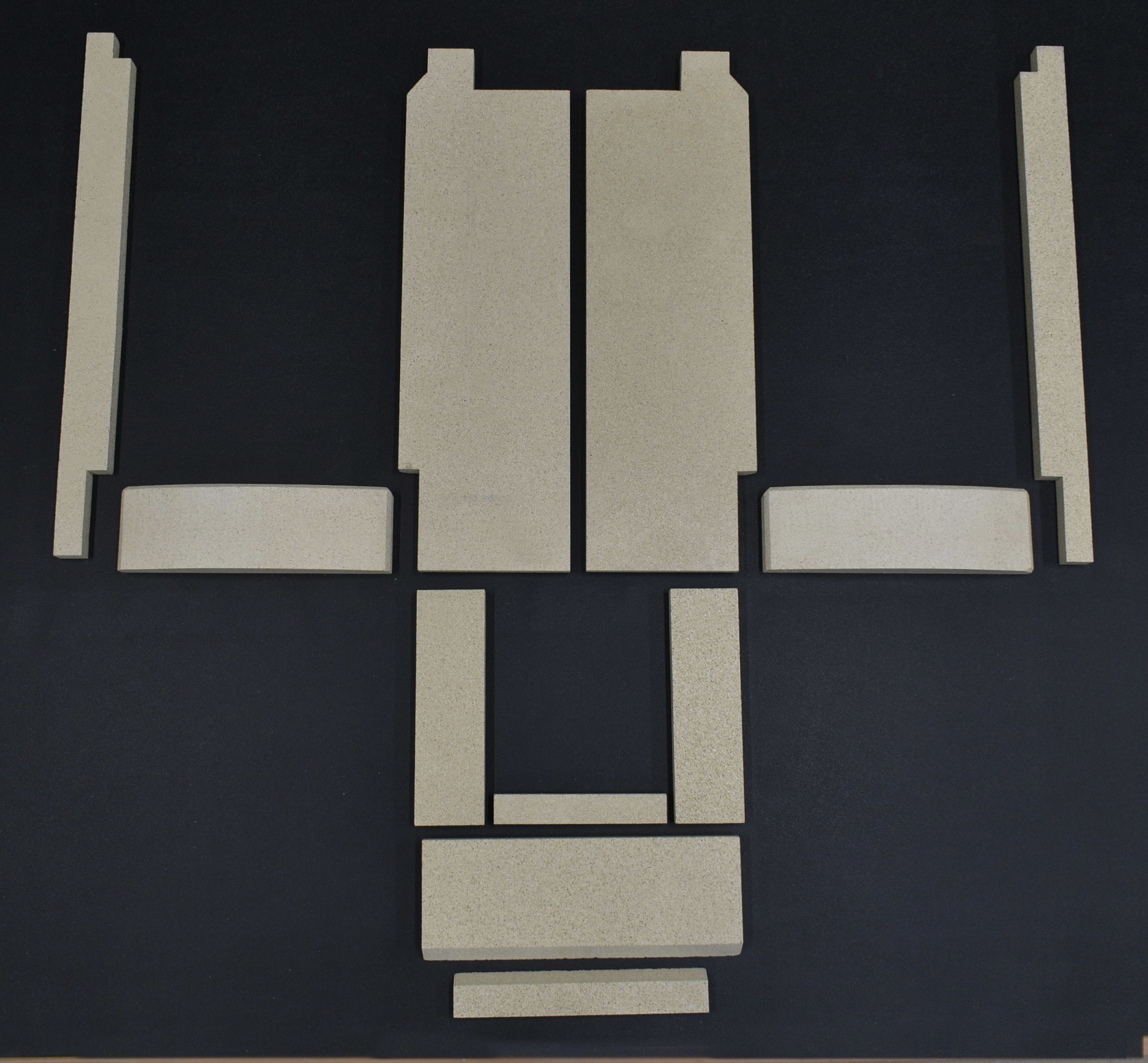 Skantherm Trigo rivestimento focolare A