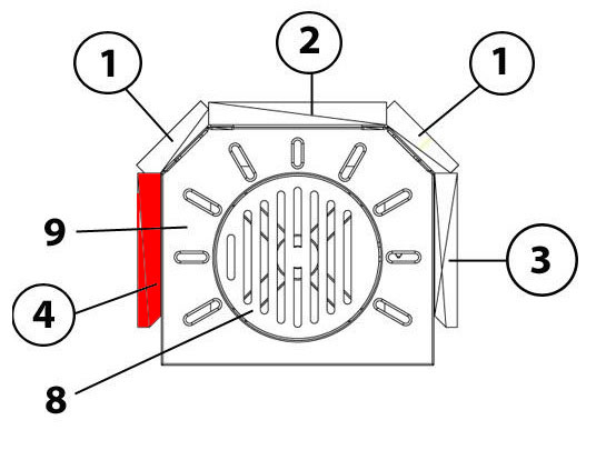 Haas-Sohn I 2060 pietra laterale a sinistra anteriore
