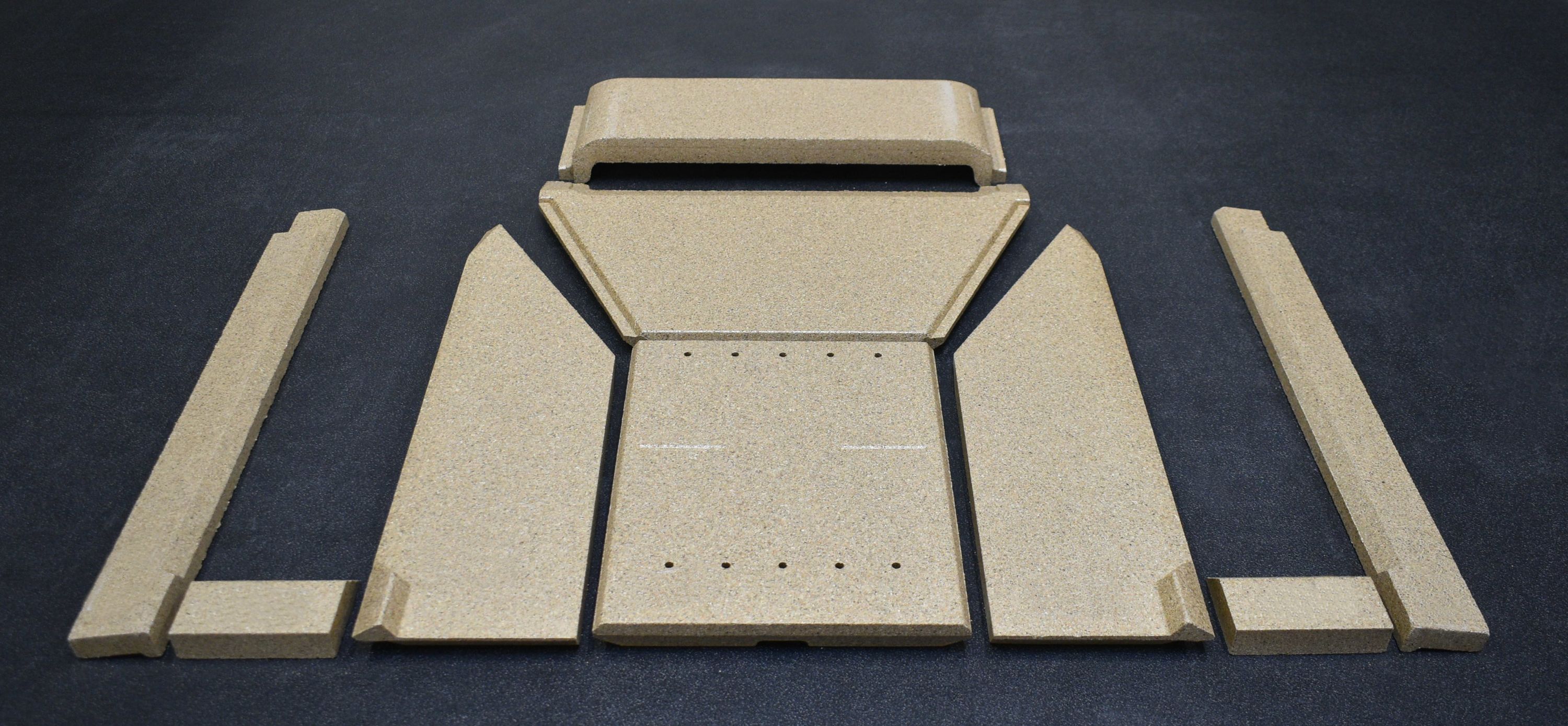 Heta Oura rivestimento focolare A