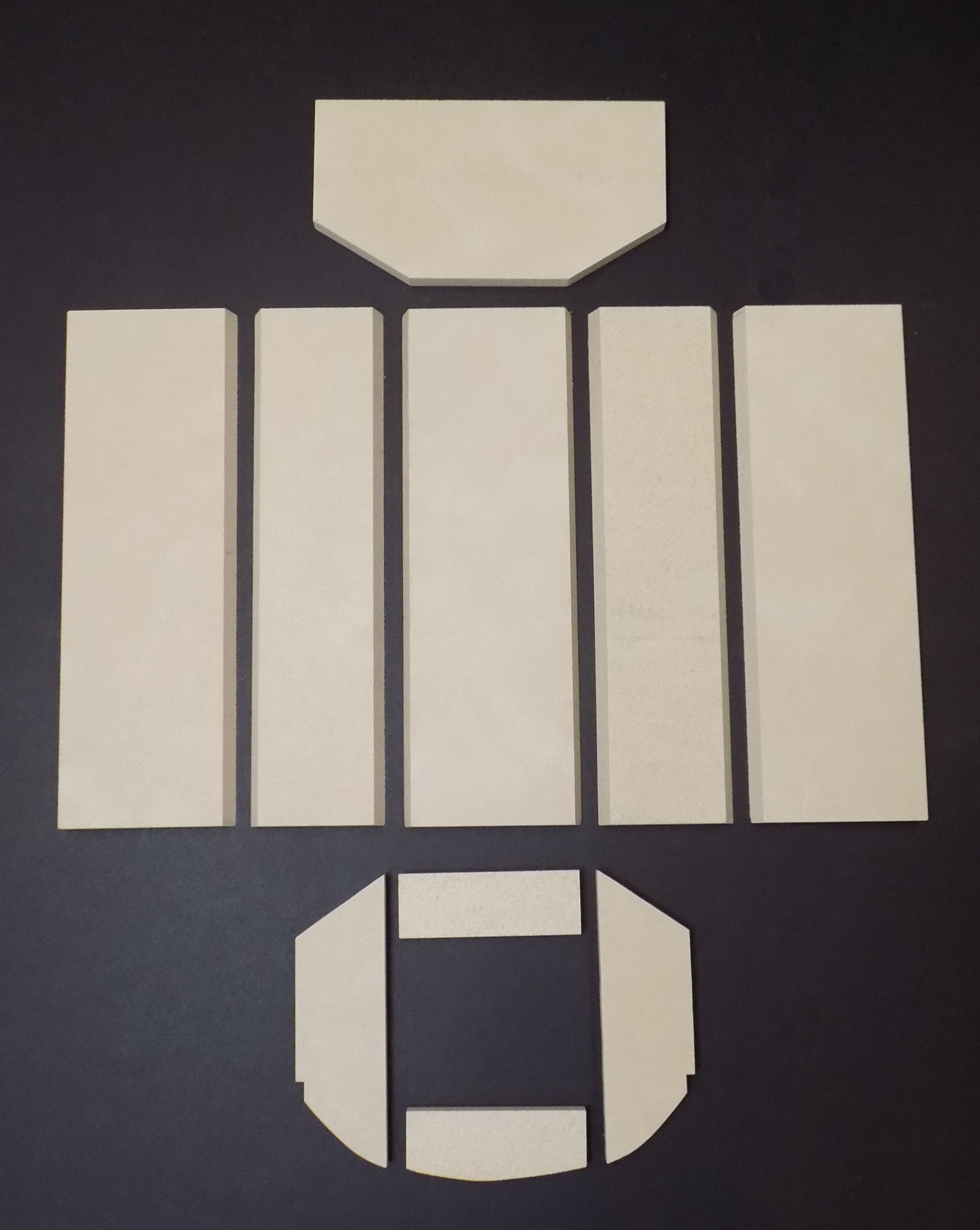 Skantherm Cado rivestimento focolare A