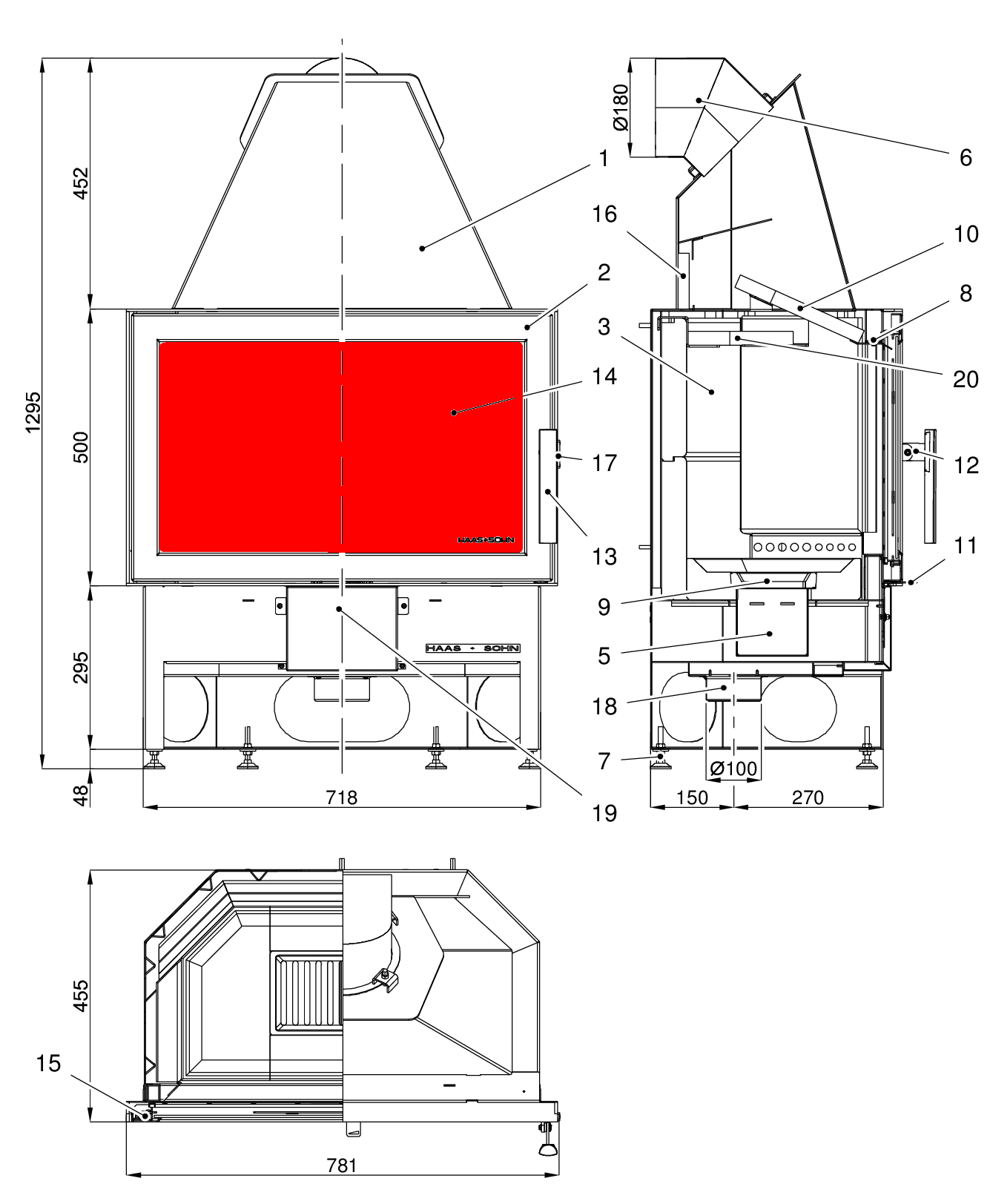 Haas+Sohn Adonis verre